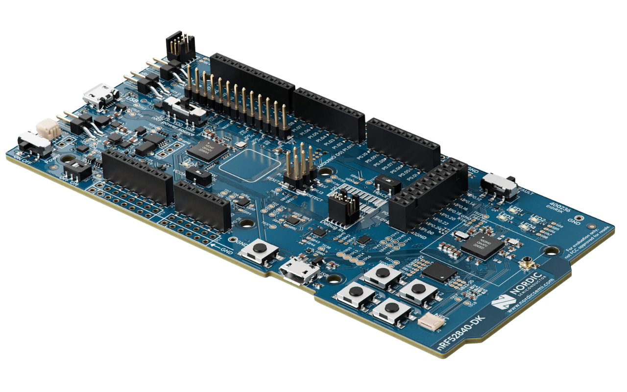 Nordic Semiconductor nRF development kit for wireless embedded systems
